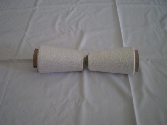 Polyester Melange Yarn For Weaving / Knitting Sock Towel Clothes